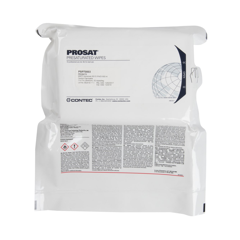 Presaturated Wipes Aerospace Industrial