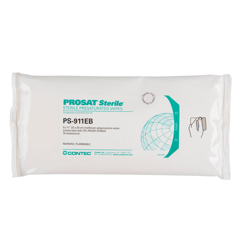 Presaturated Wipes ISO Class 6-8 (Clase 1,000-100,000)