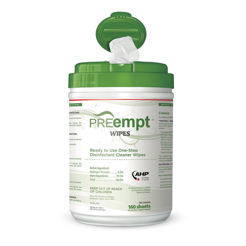 PREempt™ RTU Disinfectant Wipes