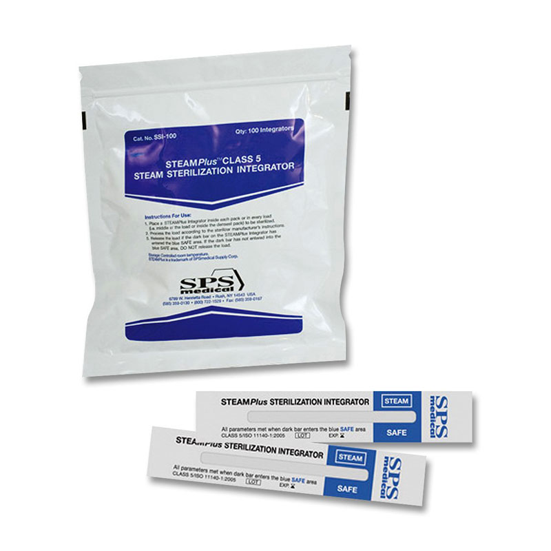 STEAMPlusTM Class 5 Steam Sterilization Integrator